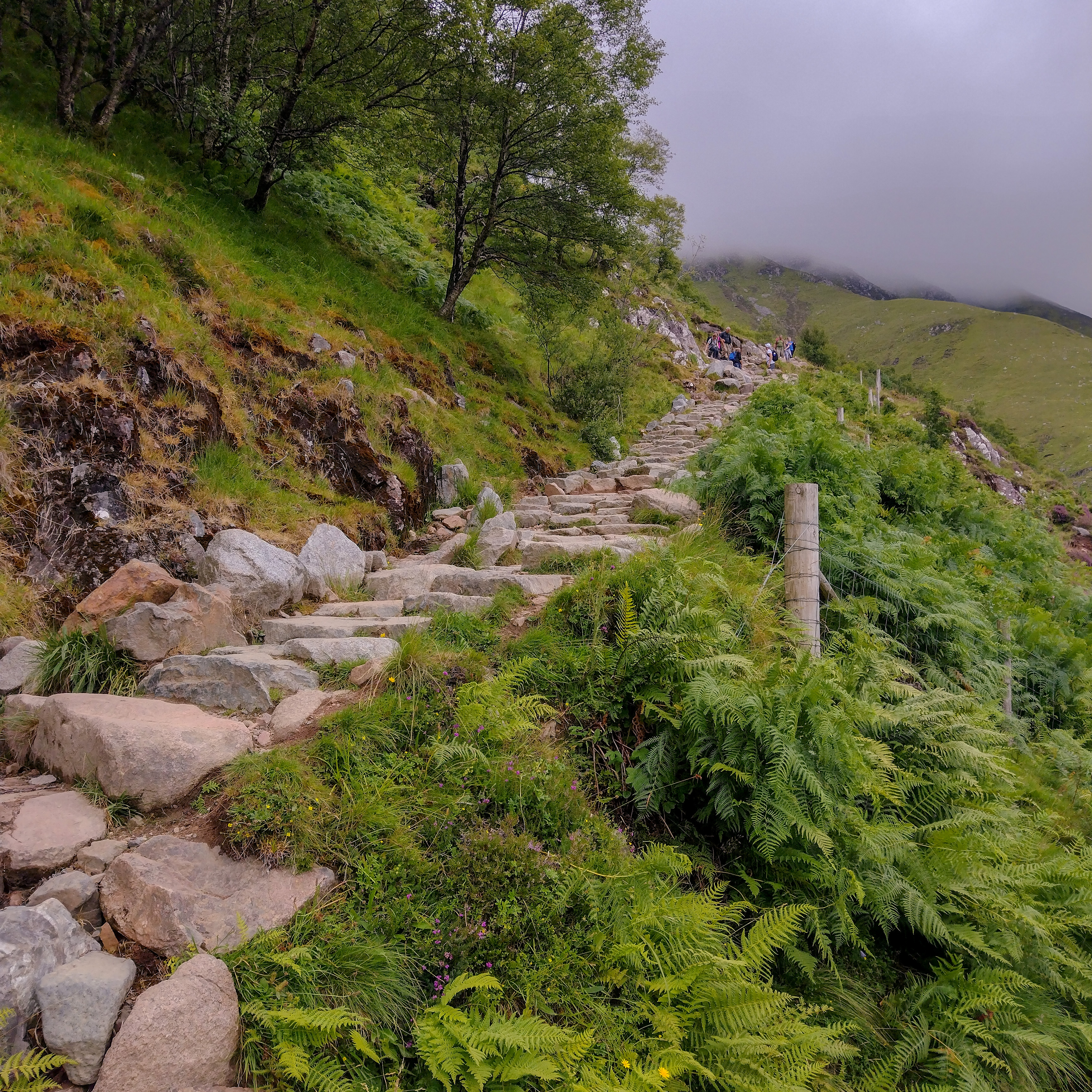 The Stone Steps on Ben Nevis