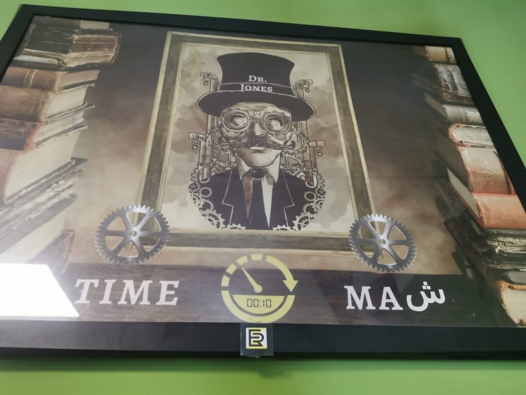 Poster of Time Machine Game at Escape Room Hurghada